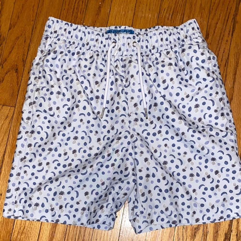 Fun Patterned Kids Swim Trunks